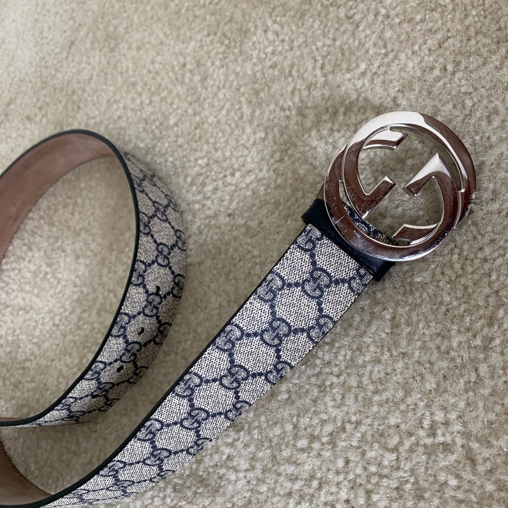 GG Supreme belt with G buckle